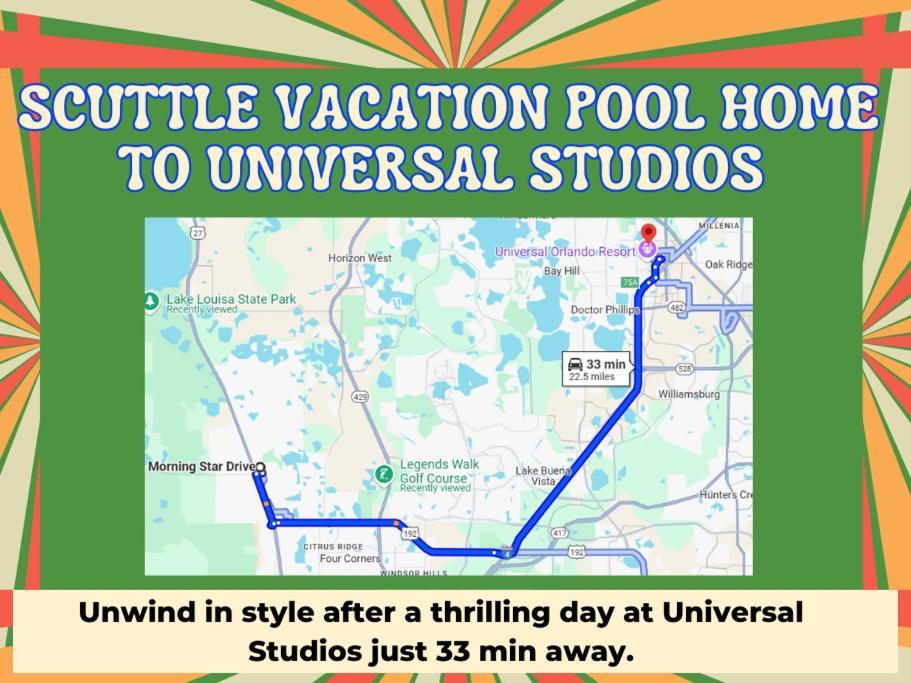 Scuttle Vacation Pool Home Wspa Orlando Exterior photo